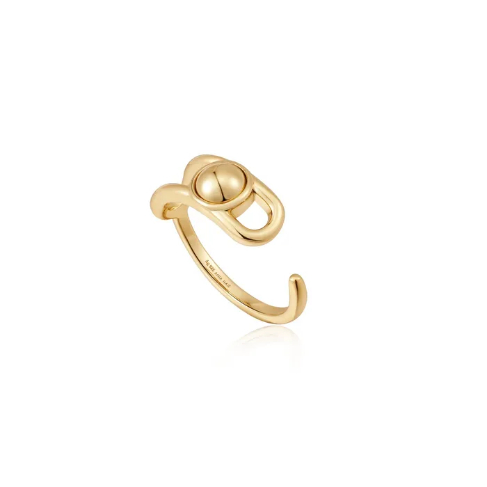 Ania Haie Rings Orb Claw Adjustable Ring