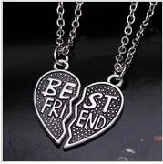 Fashion Friendship Broken Heart Pendants Necklaces sparklingselections Necklaces Fashion Friendship Broken Heart Pendants Necklaces sparklingselections Necklaces