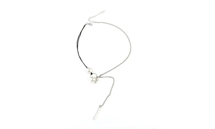 Necklaces Circle Lariat Pearl Pendant Necklace For Women sparklingselections Necklaces Circle Lariat Pearl Pendant Necklace For Women sparklingselections
