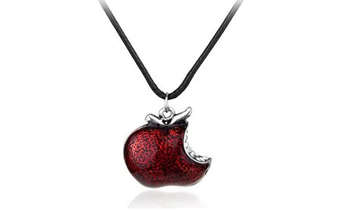 Necklaces sparklingselections Crystal Poison Apple Pendant Necklace