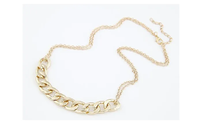 Necklaces sparklingselections Fashion Chain Double Layer Combination Necklace Necklaces sparklingselections Fashion Chain Double Layer Combination Necklace