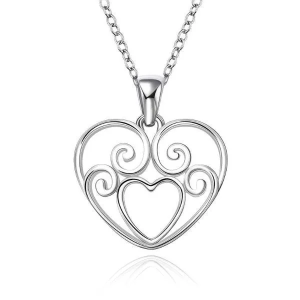Necklaces sparklingselections Silver Plated Pendant Necklaces For Women