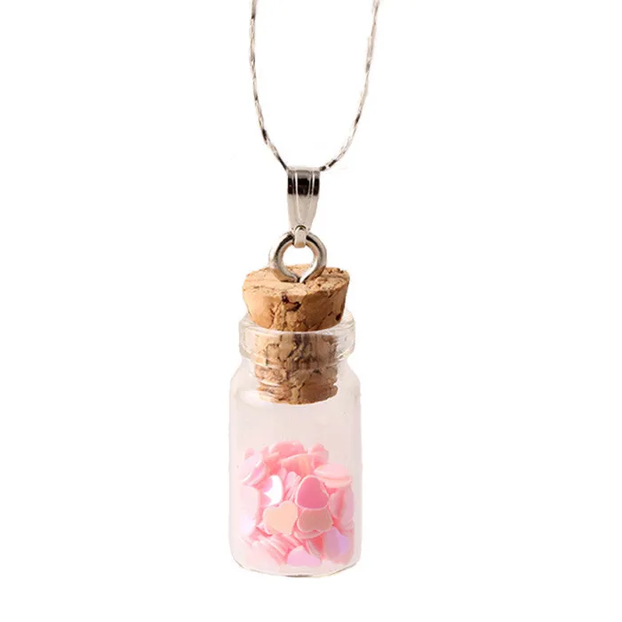 Necklaces sparklingselections Star Glass Wishing Bottle Charm Unisex Pendant Necklace Necklaces sparklingselections Star Glass Wishing Bottle Charm Unisex Pendant Necklace