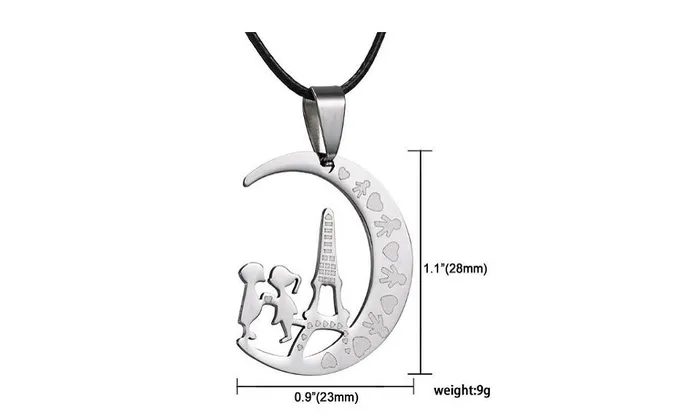 Necklaces Stainless Steel Silver Pendant Necklace sparklingselections Necklaces Stainless Steel Silver Pendant Necklace sparklingselections