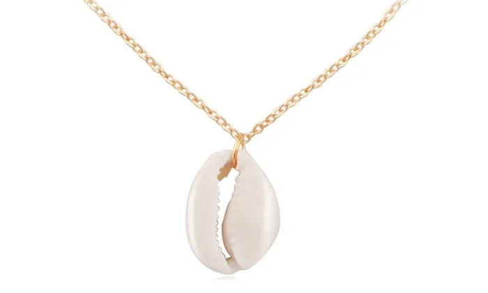 New Fashion Gold Hawaiian Shell Ladies Pendants Necklace sparklingselections Necklaces New Fashion Gold Hawaiian Shell Ladies Pendants Necklace sparklingselections Necklaces