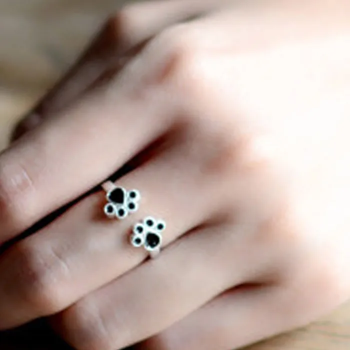 Rings silver cat claw handmade animal ring Adjustable sparklingselections Rings silver cat claw handmade animal ring Adjustable sparklingselections