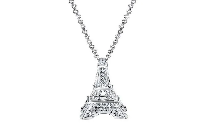 sparklingselections Necklaces Eiffel Tower Necklace For Women