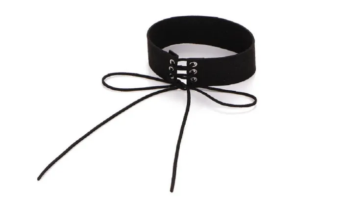 sparklingselections Necklaces Gothic Collar Leather Choker Necklace For Women