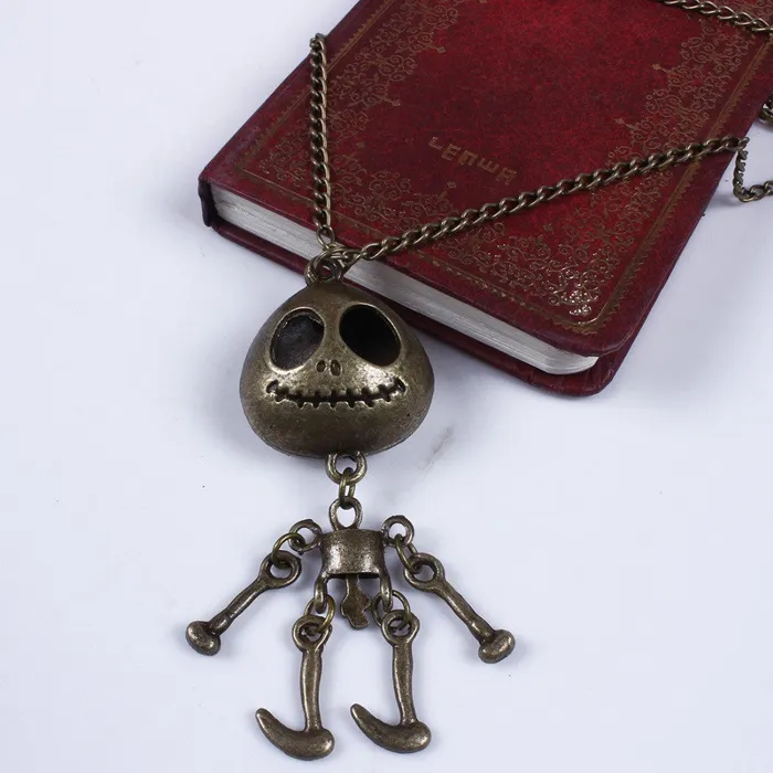sparklingselections Necklaces New Fashion Vintage Skeleton Skull Robot Necklace sparklingselections Necklaces New Fashion Vintage Skeleton Skull Robot Necklace