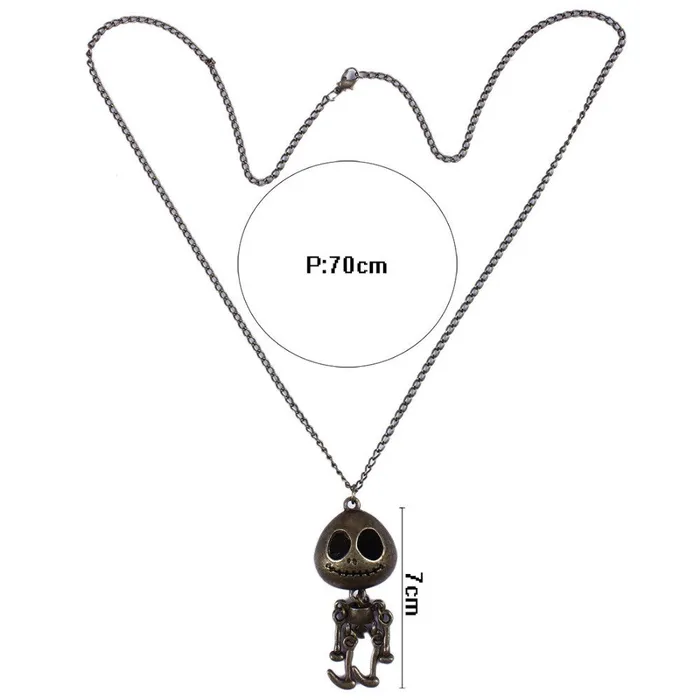 sparklingselections Necklaces New Fashion Vintage Skeleton Skull Robot Necklace sparklingselections Necklaces New Fashion Vintage Skeleton Skull Robot Necklace