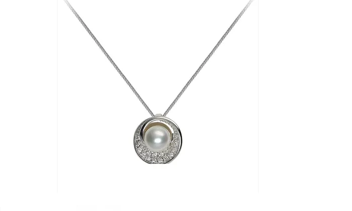 sparklingselections Necklaces Punk Vintage Imitation Pearl Shell Short Chain Necklace sparklingselections Necklaces Punk Vintage Imitation Pearl Shell Short Chain Necklace