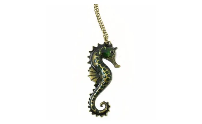 sparklingselections Necklaces Stylish Vintage Seahorse Fashion Alloy Pendant Necklace For Women sparklingselections Necklaces Stylish Vintage Seahorse Fashion Alloy Pendant Necklace For Women