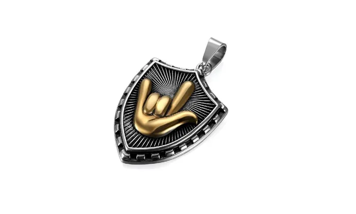 sparklingselections Necklaces Unisex Silver Hip Hop Fashion Love Necklace Pendants sparklingselections Necklaces Unisex Silver Hip Hop Fashion Love Necklace Pendants
