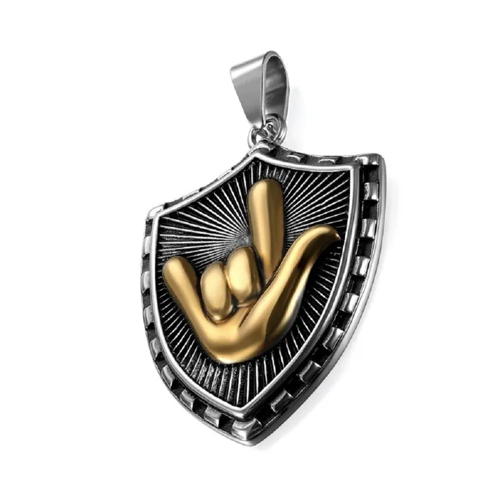 sparklingselections Necklaces Unisex Silver Hip Hop Fashion Love Necklace Pendants sparklingselections Necklaces Unisex Silver Hip Hop Fashion Love Necklace Pendants