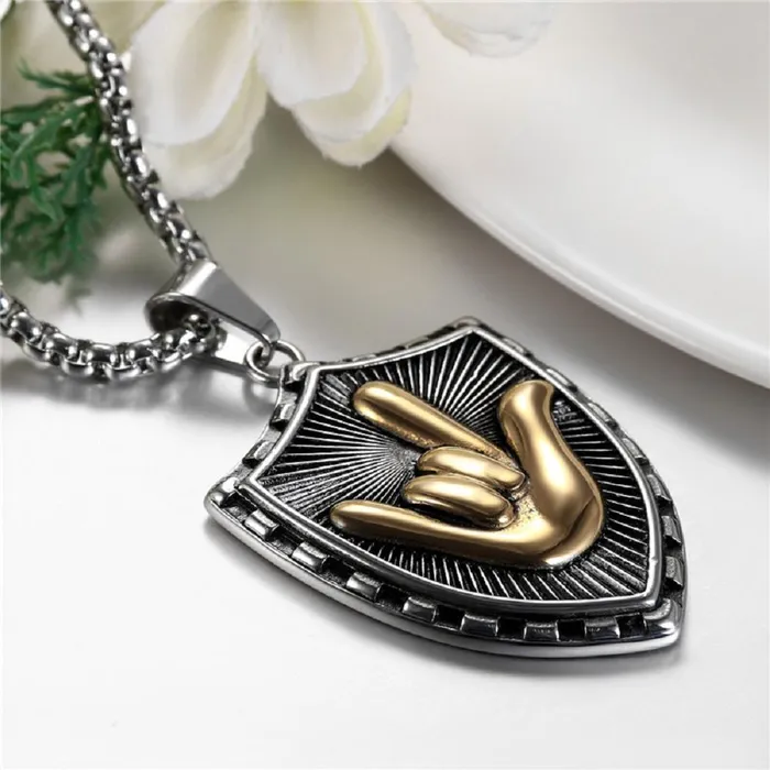 sparklingselections Necklaces Unisex Silver Hip Hop Fashion Love Necklace Pendants sparklingselections Necklaces Unisex Silver Hip Hop Fashion Love Necklace Pendants