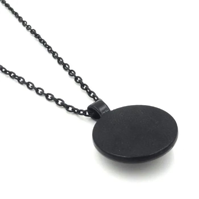Vintage Black long Link Chain Necklace for Women sparklingselections Necklaces Vintage Black long Link Chain Necklace for Women sparklingselections Necklaces